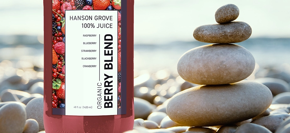 Stone stock label material