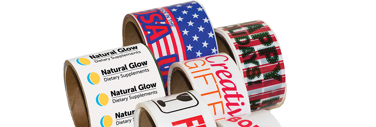 custom printed packing tape wholesale